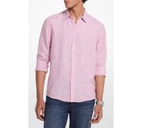 Michael Kors Classic Long Sleeve Linen Shirt In Pink Taglia: L | Camicie Casual Outlet | Uomo | Bianco