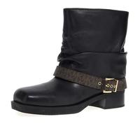 Michael Kors COLBY FLAT BOOTIE Stivaletti BROWN BLK EU 38.5