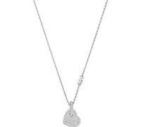 Michael Kors Collana con pendente da donna in argento con pietre semi-preziose e chiusura ad anello a molla