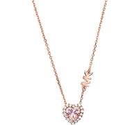Michael Kors - Collana Premium Argento Tono Oro Rosa con Cristalli da Donna MKC1520A2791