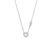 Michael Kors Collana delicata in argento con zirconi Pavé Heart MKC1520AN040