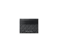 Michael Kors Cooper 36S6LCOD0B - Custodia per carte di credito, con logo, colore: Nero
