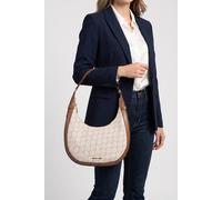 Michael Kors Crescent Top Zip Hobo Shoulder Vanilla/lugg Taglia: OS | Borse a mano Outlet | Donna | Bianco
