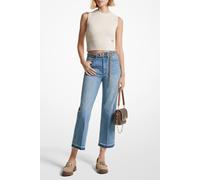 Michael Kors Cropped Flare Jean In Light Blue Wash Taglia: 29 | Jeans straight fit Outlet | Donna | Blu