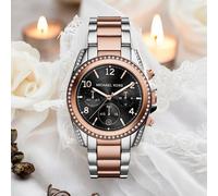 ⭐ Michael Kors da Donna Mk 6093 S Blair Chrongraph ⭐