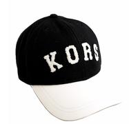 Michael Kors Donna Basecap Baseball Cappello Berretto Regolabile OS Nero Nuovo
