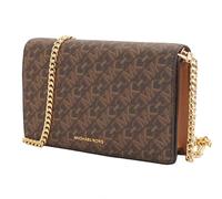 Michael Kors Donna Borsa Tracolla Jet Set Md Flap Catena Xbody Braun Nuovo