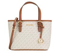 Michael Kors Donna Borsa Tracolla Jet Set Travel XS Totale Vanilla Nuovo