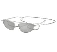 Michael Kors Donna Michael Kors MK1164 BUENOS AIRES 19038V Occhiali da sole Metallo Argento Argento Geometrica Specchiate
