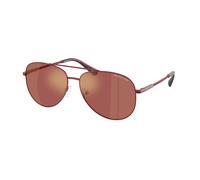 Michael Kors Donna Michael Kors MK1172 PERLEDO 1904E4 Occhiali da sole Metallo Viola Viola Pilot Normale