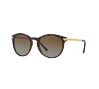 Michael Kors Donna Michael Kors MK2023 ADRIANNA III 3106T5 Occhiali da sole Acetato Tartaruga Marrone Rotonda Polarizzata