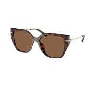 Michael Kors Donna Michael Kors MK2231U ST. BARTHS 30063G Occhiali da sole Iniettato Tartaruga Squadrata Normale
