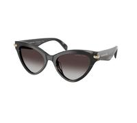 Michael Kors Donna Michael Kors MK2259U ROANOKE 40348G Occhiali da sole Acetato Nero Grigio Cat Eye Normale Sfumato