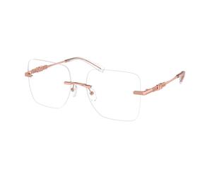 Michael Kors Donna Michael Kors MK3078 GIVERNY 1108 Montature da vista Metallo Oro Trasparente Squadrata Normale