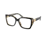 Michael Kors Donna Michael Kors MK4115U CASTELLO 3950 Montature da vista Acetato Nero Trasparente Squadrata Normale