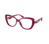 Michael Kors Donna Michael Kors MK4163U DERVIO 4032 Montature da vista Acetato Viola Farfalla Normale