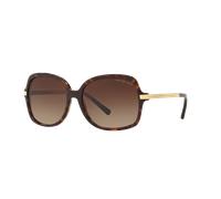 Michael Kors Donna MK2024 ADRIANNA II 310613 Occhiali da sole Acetato Tartaruga Marrone Squadrata Normale Sfumato