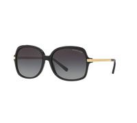 Michael Kors Donna MK2024 ADRIANNA II 316011 Occhiali da sole Acetato Nero Grigio Squadrata Normale Sfumato