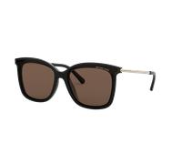 Michael Kors Donna MK2079U ZERMATT 333273 Occhiali da sole Iniettato Nero Marrone Squadrata Normale
