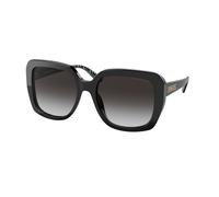 Michael Kors Donna MK2140 MANHASSET 30058G Occhiali da sole Acetato Nero Grigio Squadrata Normale Sfumato