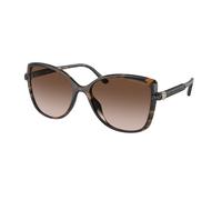 Michael Kors Donna MK2181U MALTA 300613 Occhiali da sole Iniettato Tartaruga Marrone Farfalla Normale Sfumato