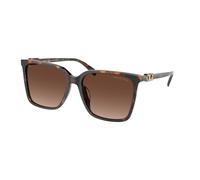 Michael Kors Donna MK2197U CANBERRA 3006T5 Occhiali da sole Acetato Tartaruga Marrone Squadrata Polarizzata Sfumato