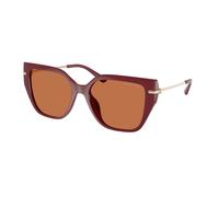 Michael Kors Donna MK2231U ST. BARTHS 400473 Occhiali da sole Iniettato Rosso Squadrata Normale