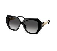 Michael Kors Donna MK2232U SOUTH BEACH 30058G Occhiali da sole Acetato Nero Grigio Squadrata Normale Sfumato