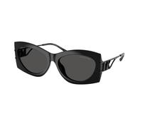 Michael Kors Donna MK2235U NAVARRA 300587 Occhiali da sole Iniettato Nero Grigio Geometrica Normale