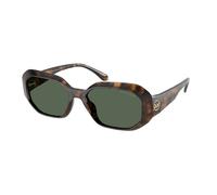 Michael Kors Donna MK2240U SIESTA KEY 300671 Occhiali da sole Iniettato Tartaruga Verde Geometrica Normale