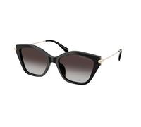 Michael Kors Donna MK2246U CATSKILLS 30058G Occhiali da sole Acetato Nero Grigio Geometrica Normale Sfumato