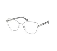 Michael Kors Donna MK3090 NIKKI BEACH 1903 Montature da vista Metallo Argento Trasparente Squadrata Normale