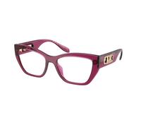 Michael Kors Donna MK4149U PUGLIA 4020 Montature da vista Iniettato Rosa Squadrata Normale