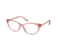 Michael Kors Donna MK4171U DOURO VALLEY 3101 Montature da vista Iniettato Rosa Trasparente Cat Eye Normale
