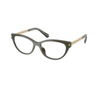 Michael Kors Donna MK4171U DOURO VALLEY 3902 Montature da vista Iniettato Verde Trasparente Cat Eye Normale