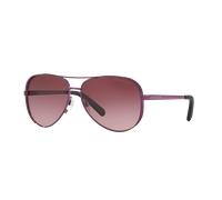 Michael Kors Donna MK5004 CHELSEA 11588H Occhiali da sole Metallo Viola Bordeaux Squadrata Normale Sfumato