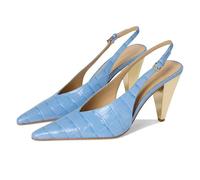 Michael Kors Electra Sling Pump Donna, Blu (french blue), 36 EU