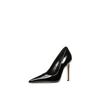 Michael Kors Elyse High Pump Donna, Nero/Pelle Verniciata, 6