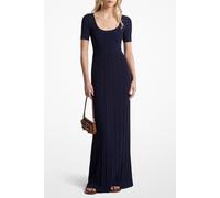 Michael Kors Empire Scoop Neck Short Sleeve Maxi Dress In Midnight Blue Taglia: L | Maxi abiti Outlet | Donna | Blu