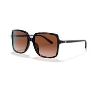 Michael Kors 0MK2098U Occhiali, Dark Havana/Brown Shaded, 56 Donna