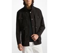 Michael Kors Four Pocket Utility Technical Zip Up Jacket In Black Taglia: XL | Giacche leggere Outlet | Uomo | Nero