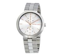 Michael Kors Garner Argento + Oro Rosa Tono,Multifunzione Bracciale Watch MK6407