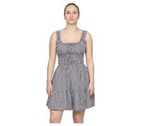 Michael Kors - Gingham Smocked Mini Dress - -Dresses -Donna -Nero -L