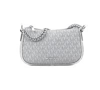 Michael Kors Gray Canvas Shoulder Bag