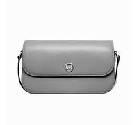 Michael Kors Gray Leather Crossbody Bag