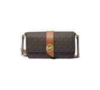 Michael Kors Greenwich Extra Small Crossbody Bag In Brown Logo Print Taglia: OS | Borse a tracolla Outlet | Donna | Marrone