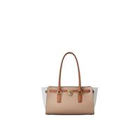 Michael Kors Hamilton Moderne - Borsa a tracolla piccola, Hardware color oro/Pelle Urbino/Khaki Multi, Small