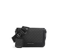 Michael Kors Hudson Borsa a tracolla nero, pelle sintetica, uomo