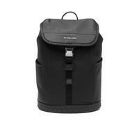 Michael Kors - Hudson Slim Flap Backpack - -Bags -Uomo -Nero -ONE SIZE