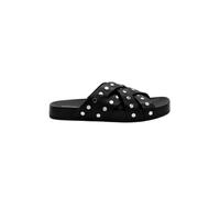 Michael Kors - Irene Studded Leather Flat Sandal - - Shoes - Donna - Nero - 37 EU
